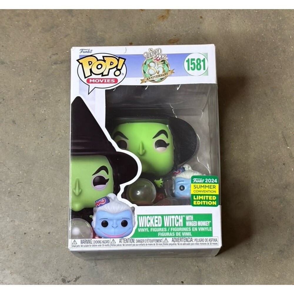 New Funko Pop Wicked Witch with Winged Monkey 1581 SDCC 2024 Limited Edition